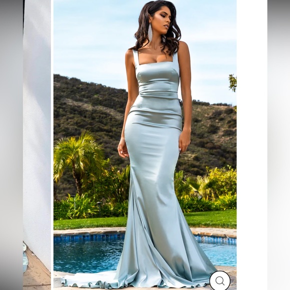 Moda Glam Audrey Square Neck Dress - Picture 2 of 8